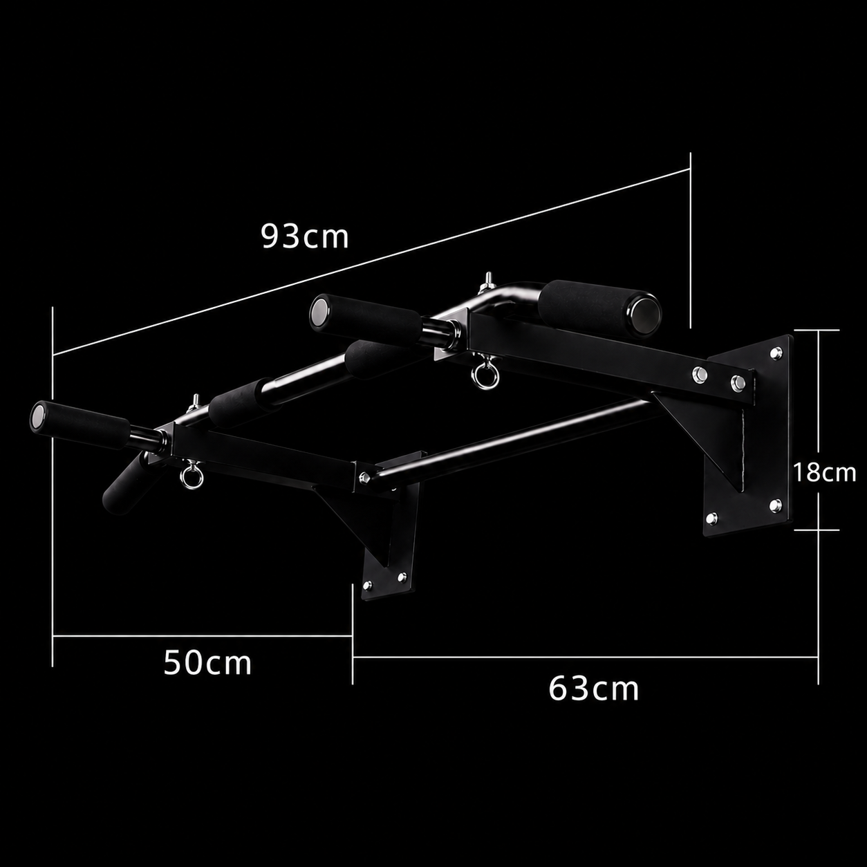 Wall-Mounted Pull-up Bar